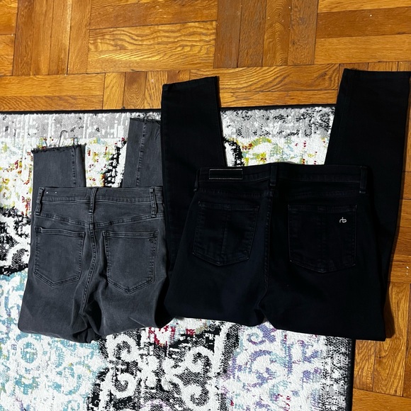 Rag & Bone and Madewell stovepipe jeans bundle - Picture 6 of 7
